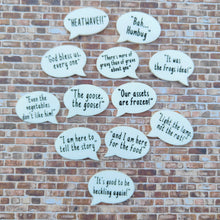 Load image into Gallery viewer, Mini quote brooches