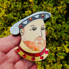 Load image into Gallery viewer, Henry VIII brooch