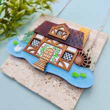 Load image into Gallery viewer, Tudor house necklace