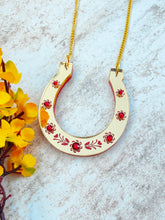 Load image into Gallery viewer, Lots-O-Luck Horseshoe necklace