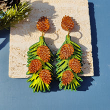 Load image into Gallery viewer, Pine Drop earrings