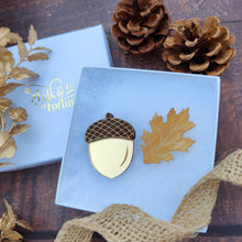 Load image into Gallery viewer, Mini Autumn Leaves collar clip set