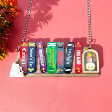 Load image into Gallery viewer, Vampire Bookshelf necklace
