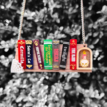 Load image into Gallery viewer, Vampire Bookshelf necklace