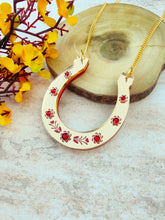 Load image into Gallery viewer, Lots-O-Luck Horseshoe necklace