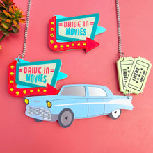 Load image into Gallery viewer, LIMITED EDITION Drive In Movies statement necklace