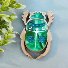 Load image into Gallery viewer, Ziggy the Beetle brooch