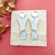 Load image into Gallery viewer, Corinthian Pillar earrings