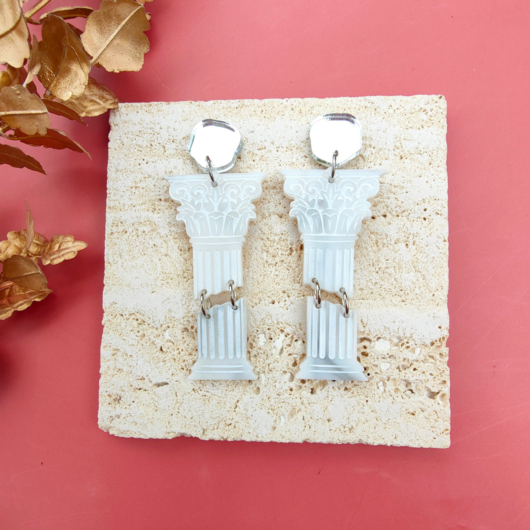 Corinthian Pillar earrings