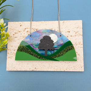 Sycamore Gap Tree necklace