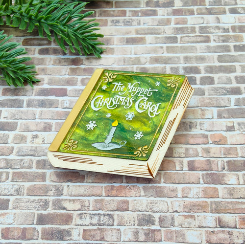 Muppet Christmas Carol book brooch