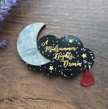 Load image into Gallery viewer, &#39;A Midsummer Night&#39;s Dream&#39; Cloud brooch