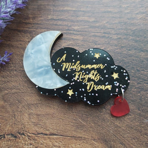 'A Midsummer Night's Dream' Cloud brooch