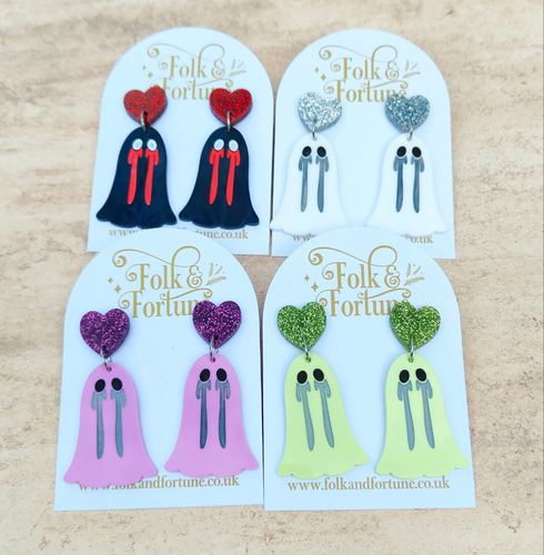 Weeping Ghost earrings