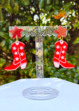 Load image into Gallery viewer, Hot To Go boot earrings