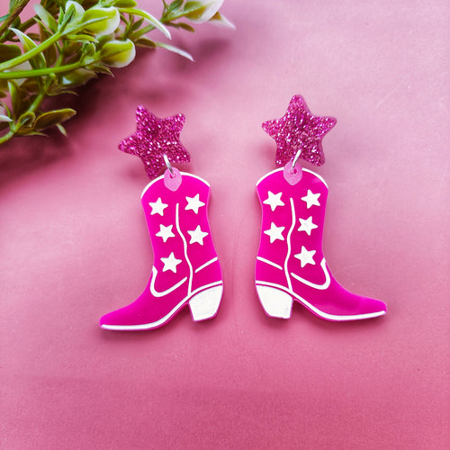 Cowboy Like Me boot earrings