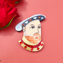 Load image into Gallery viewer, Henry VIII brooch