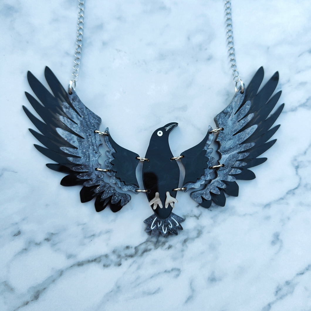 Majestic Raven necklace