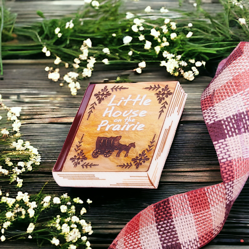 Little House on the Prairie book brooch