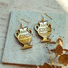 Load image into Gallery viewer, PRE ORDER Gold Amphora earrings