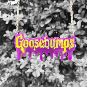 Goosebumps necklace