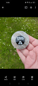 Vinyl record brooch - customised option