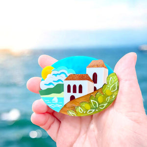 Amalfi brooch