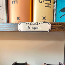 Load image into Gallery viewer, CUSTOMISABLE Home Library Bookshelf Labels