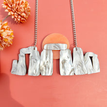 Load image into Gallery viewer, Stonehenge necklace - multiple colour options