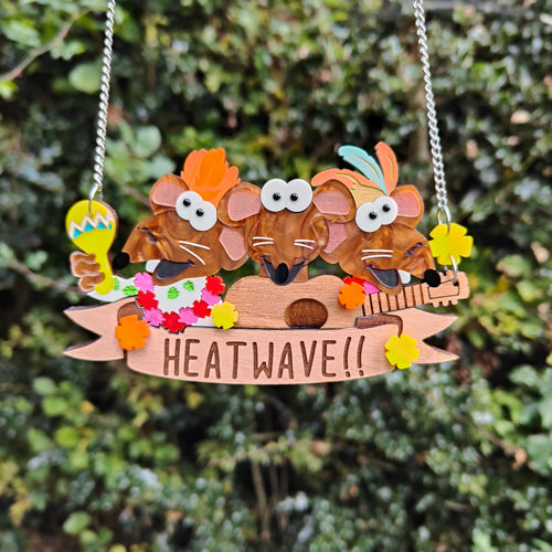 PRE- ORDER Heatwave rats necklace