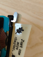 Load image into Gallery viewer, SECONDS typewriter necklace