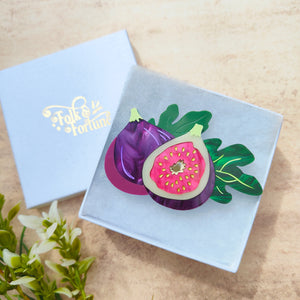 Figgy brooch