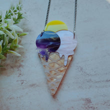 Load image into Gallery viewer, SAMPLE/SECONDS ice cream necklace