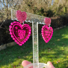 Load image into Gallery viewer, Eras Tour Chant earrings