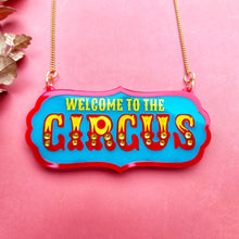 Load image into Gallery viewer, Welcome to the Circus necklace