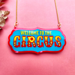 Welcome to the Circus necklace