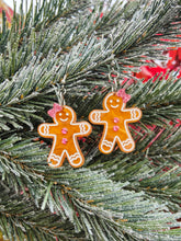 Load image into Gallery viewer, Gingerbread People earrings