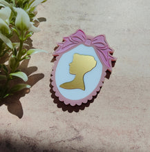 Load image into Gallery viewer, SAMPLE/SECONDS Cameo brooch