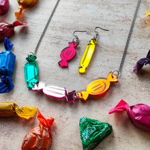 Load image into Gallery viewer, Christmas Chocolate Box - custom necklace or earrings