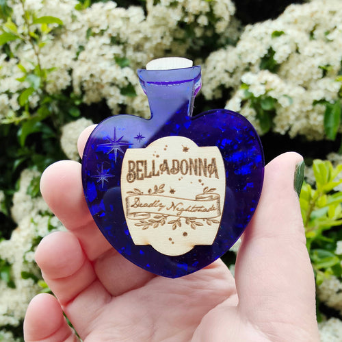 Belladonna Potion brooch