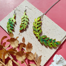 Load image into Gallery viewer, PRE ORDER Laurel leaf necklace / earrings