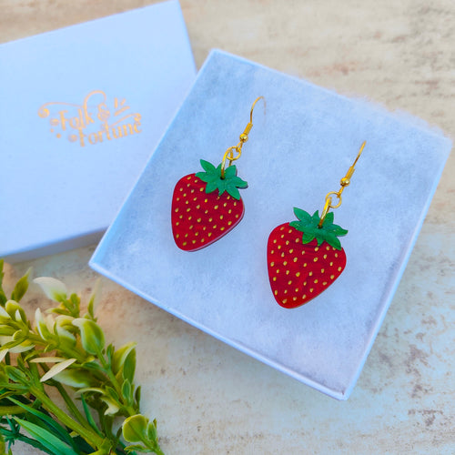 Sweet Strawberry earrings