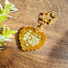 Load image into Gallery viewer, 'To thine own self be true' keyring