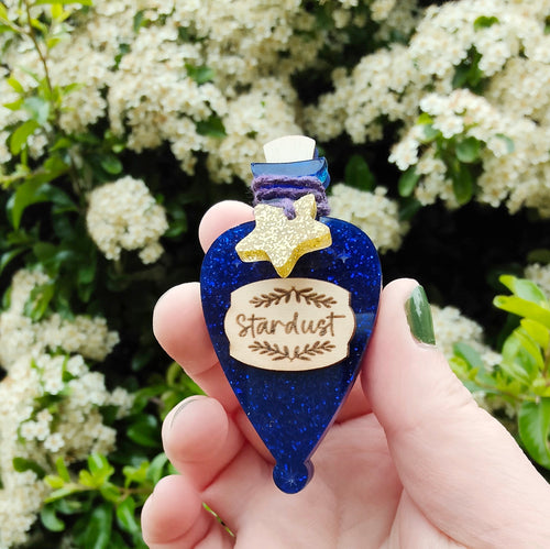 Stardust brooch