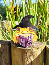 Load image into Gallery viewer, Customisable frog brooch/necklace/keyring