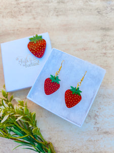 Sweet Strawberry earrings