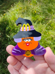 McWitch brooch