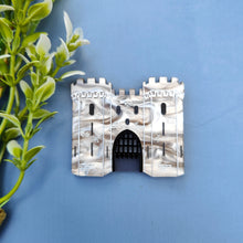 Load image into Gallery viewer, Castle brooch
