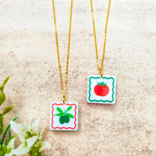 Load image into Gallery viewer, Tomato/Olive pendant