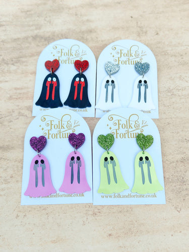 Weeping Ghost earrings